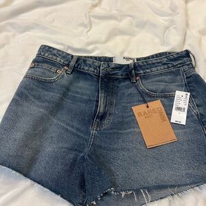 PacSun Dark Blue Jean Shorts New With Tags